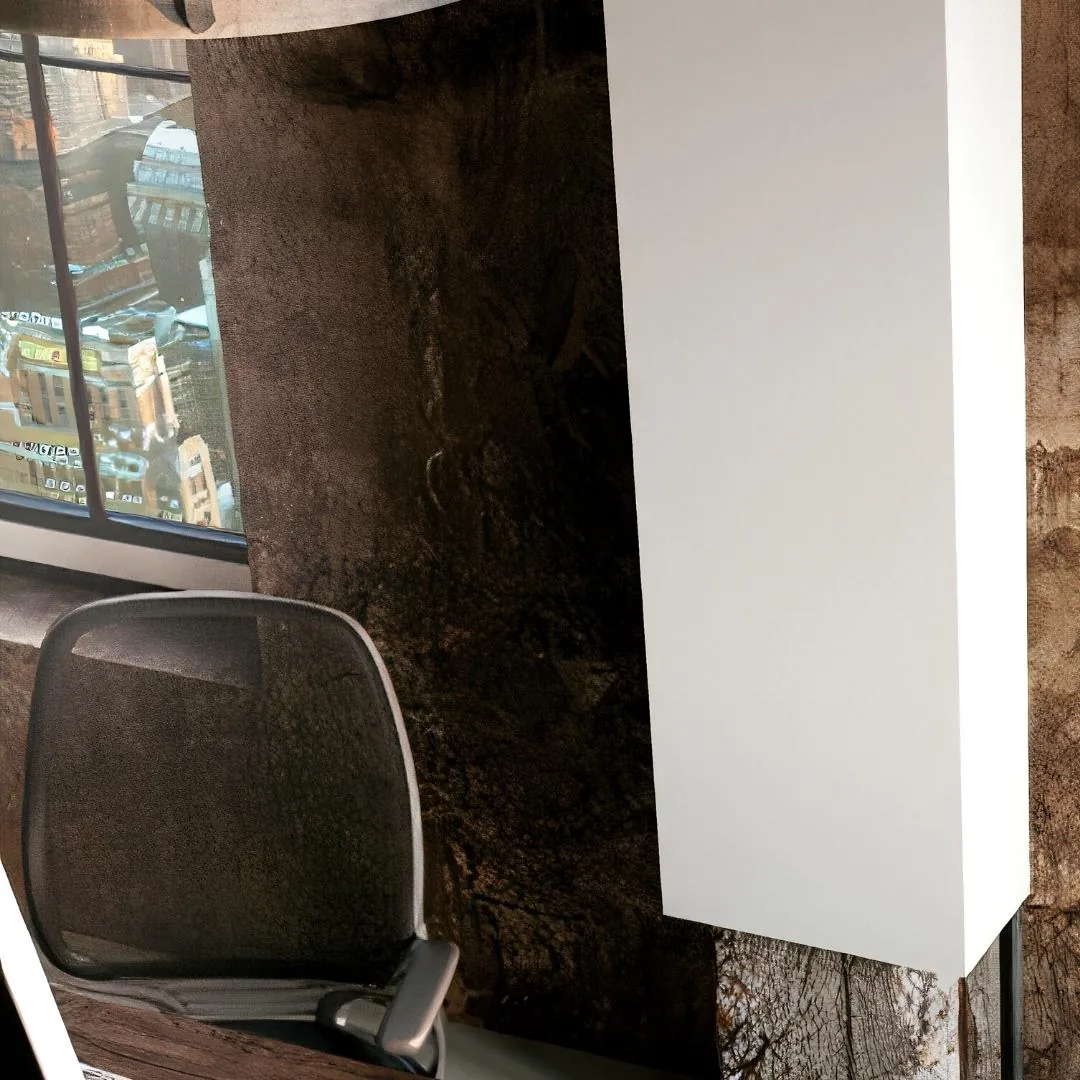 Coluna revestida em drywall pré-formado
